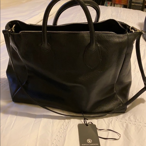 Sofia Cardoni Handbags - Sofia Cardoni Genuine Leather Bag